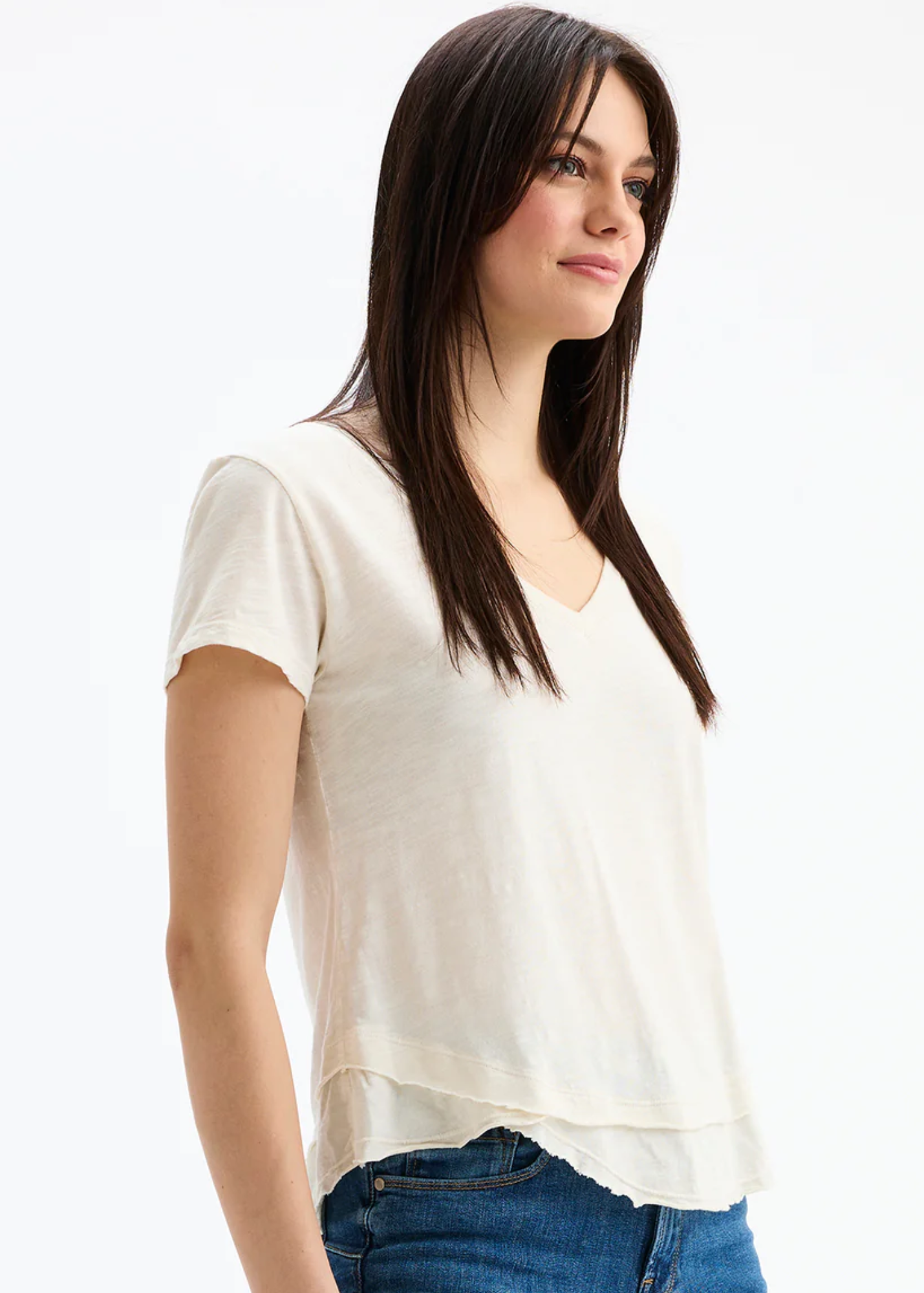 CHRLDR AVA V NECK