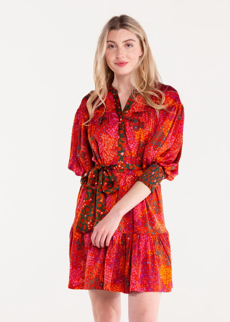 ALDEN ADAIR CHARLOTTE DRESS FUNKY TOWN