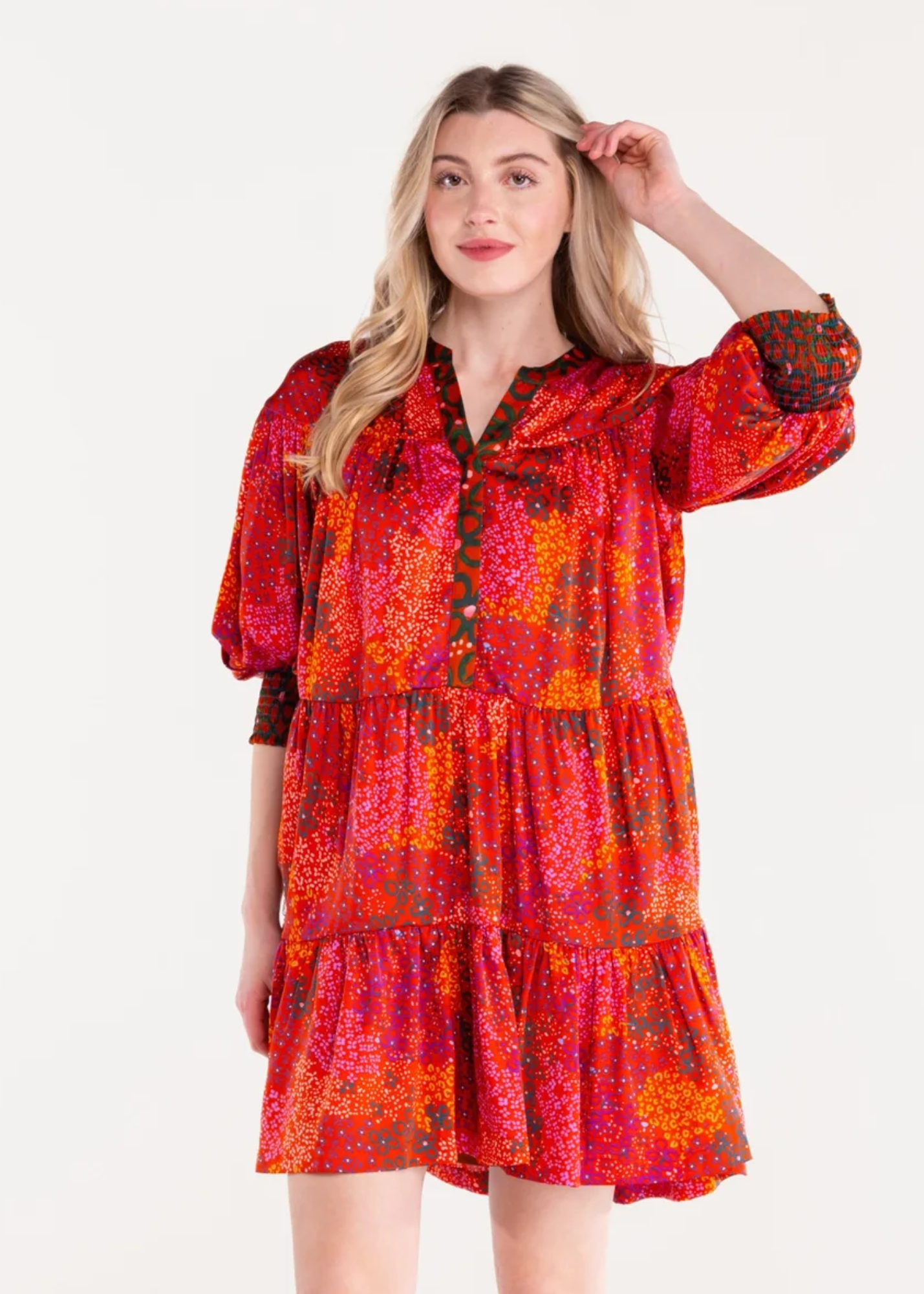 ALDEN ADAIR CHARLOTTE DRESS FUNKY TOWN