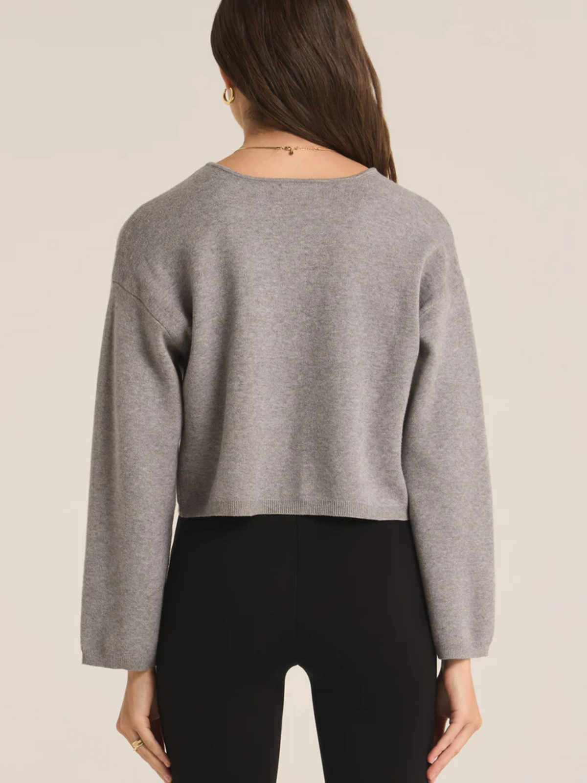 ESTELLE CARDIGAN GREY