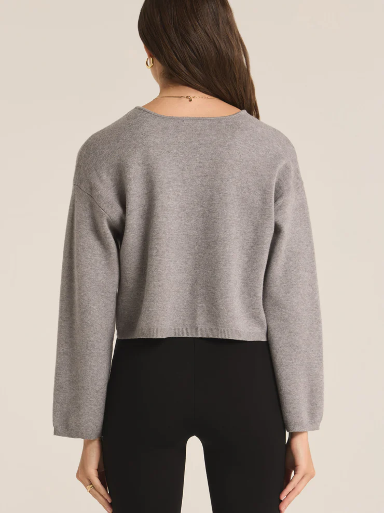 ESTELLE CARDIGAN GREY