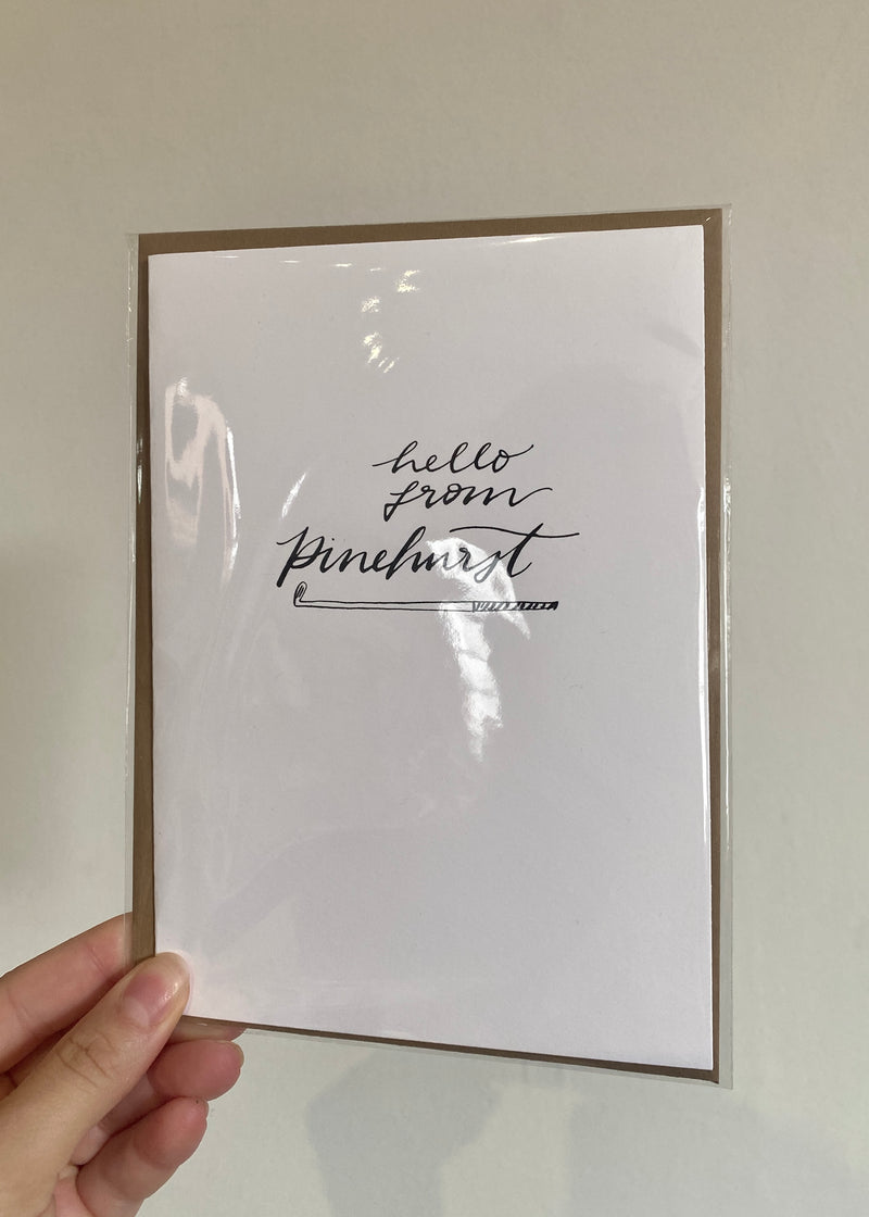 CALLIGRAPHY CARD