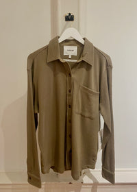 LAUREN BUTTON UP