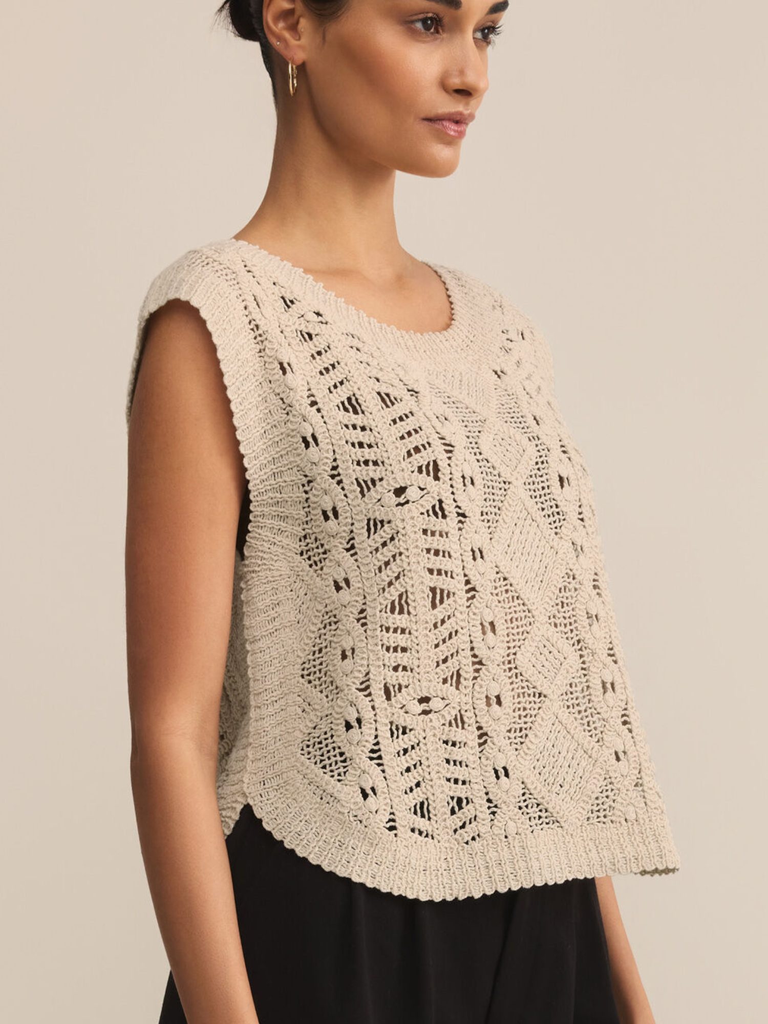 BAROQUE SWEATER TOP