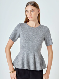 PEPLUM KNIT