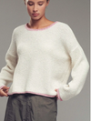CONTRAST SWEATER