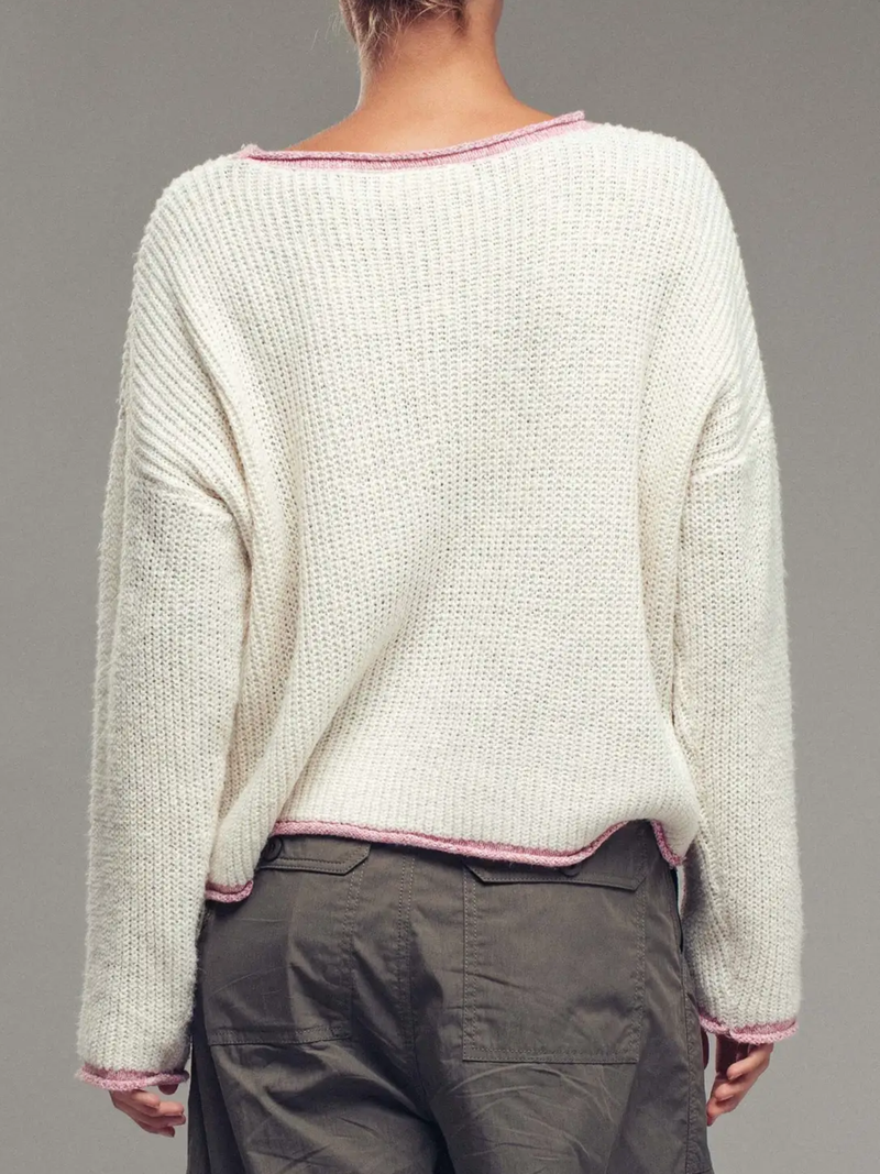 CONTRAST SWEATER