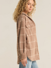 PLAID TUCKER JACKET