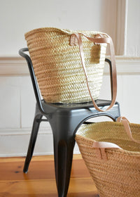 FRENCH BASKET WITH DOUBLE HANDLE