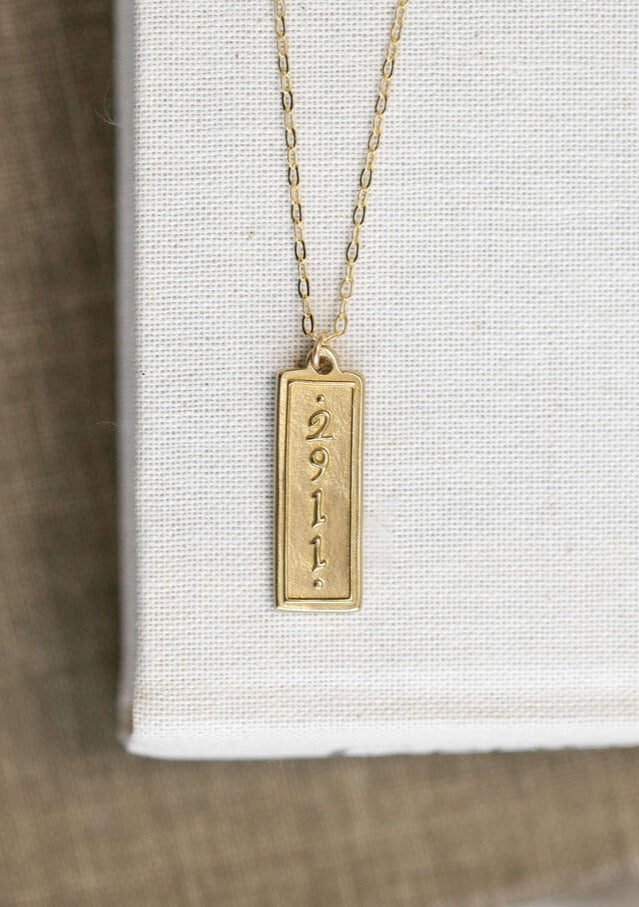 MADISON STERLING JEREMIAH 29:11 NECKLACE