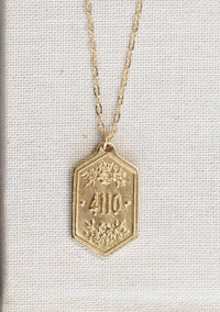 MADISON STERLING 41:10 NECKLACE