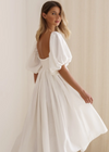 CHERIE PUFF SLEEVE MIDI