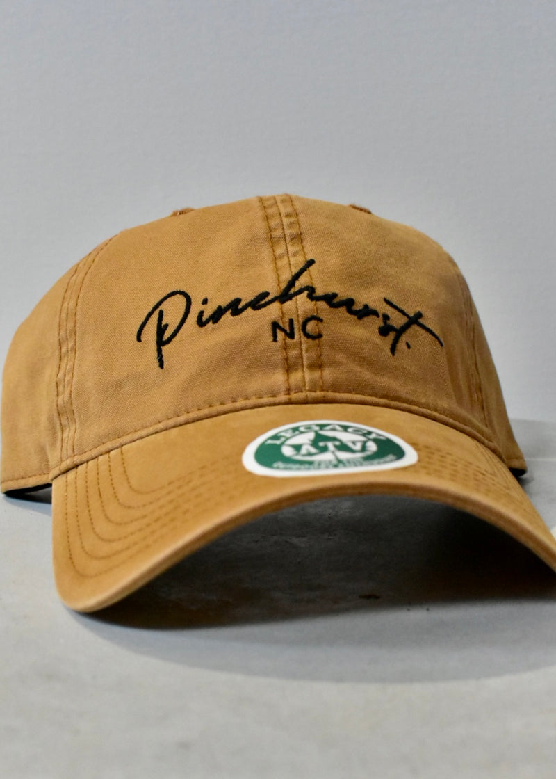 PINEHURST, NC LEATHER SNAPBACK