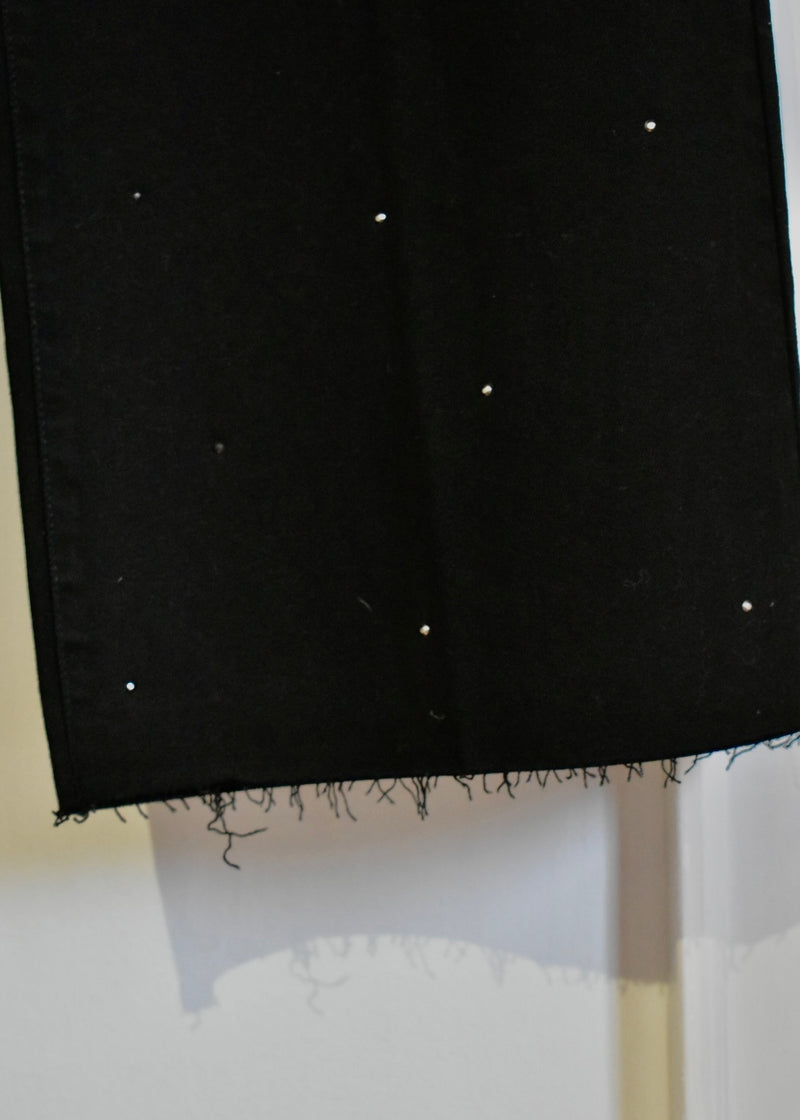 HUDSON WIDE LEG RHINESTONE